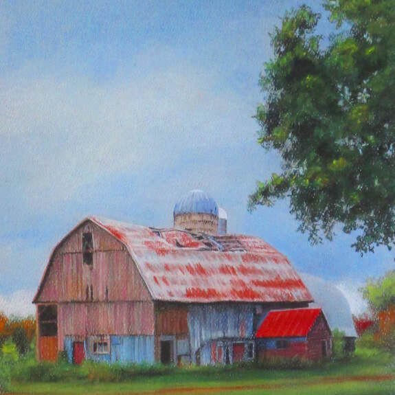 "Homestead Memories" 8x10 Pastel