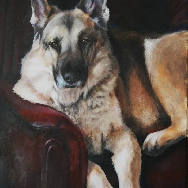 "Max" 11x14 Oil