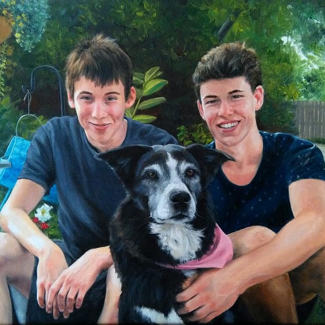 "A Friend in Me" 16x20 Oil