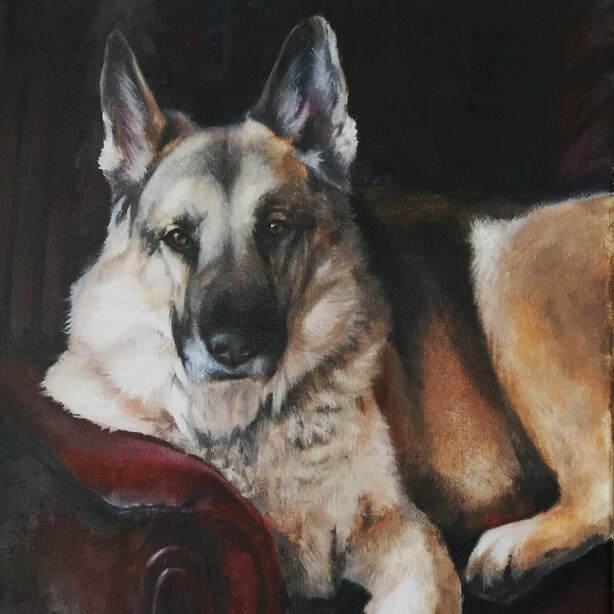 "Max" 11x14 Oil