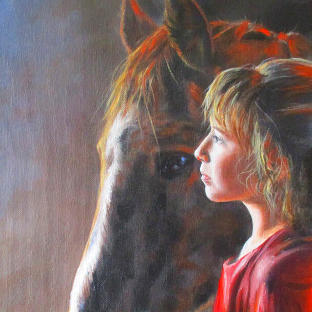 "Jacques & Julia" 11x14 Pastel