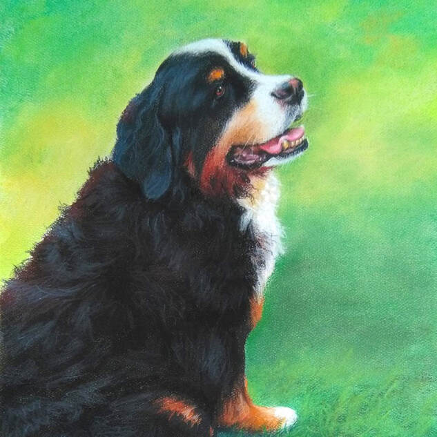"Brandy" 11x14 Pastel