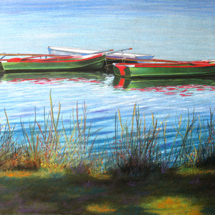 "Lazy Afternoon" 18x24 Pastel